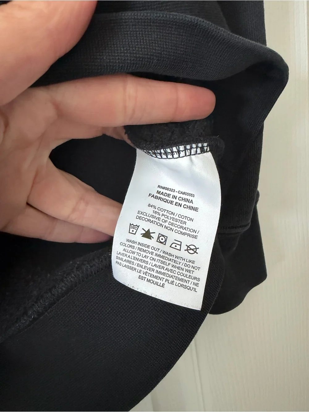 Supreme x Nike Jewel large Crewneck black logo swish